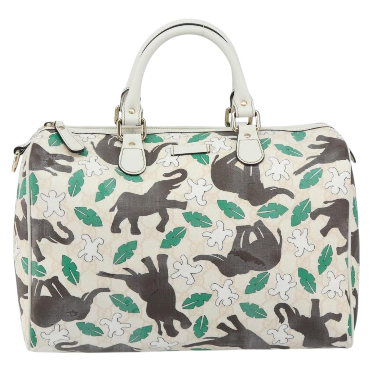 GUCCI GG Supreme Joyce Norman in Africa UNICEF Exclusive Bag 189895 Auth 157102