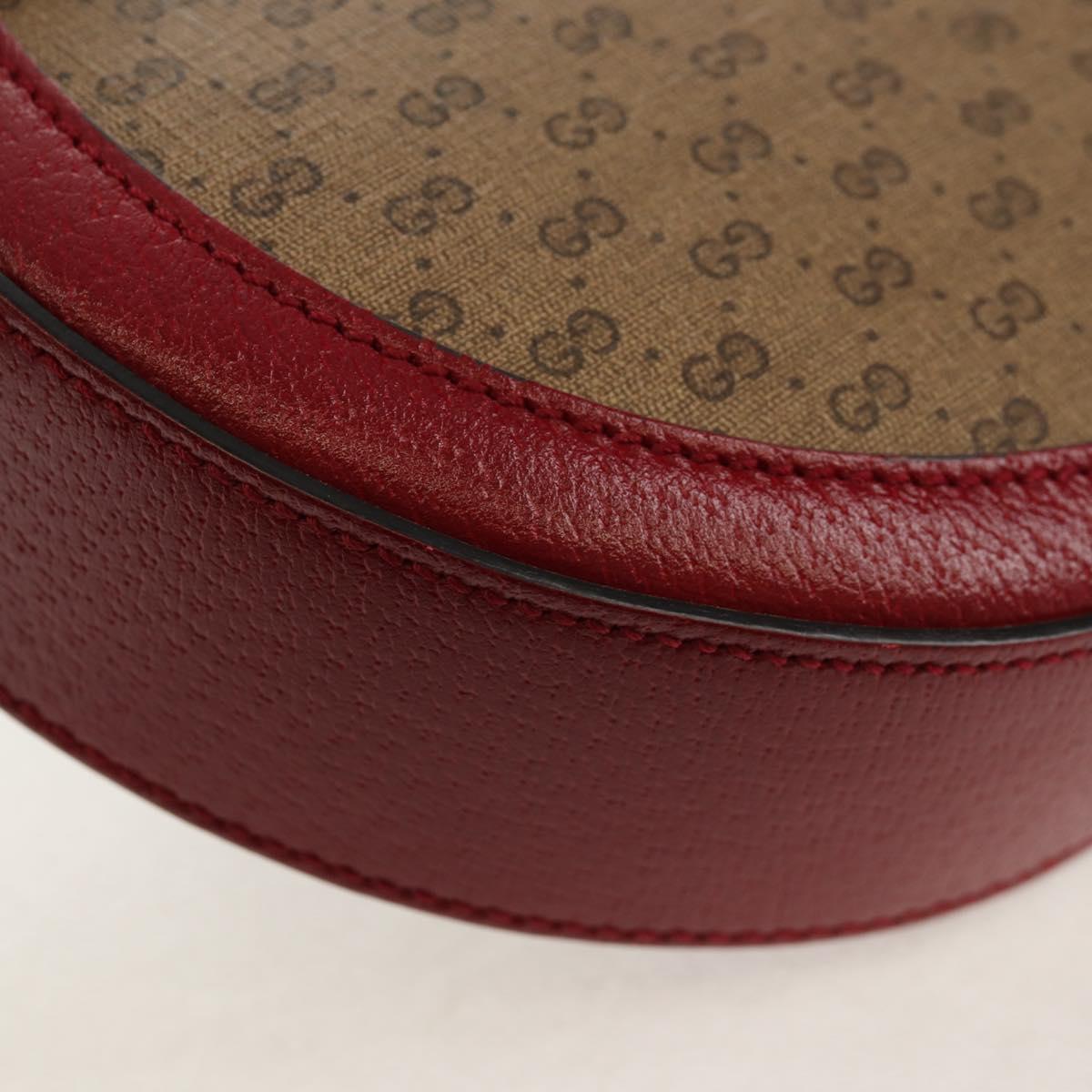 GUCCI Micro GG Supreme Doraemon Collaboration Bag PVC Beige 625216 Auth 157114SM