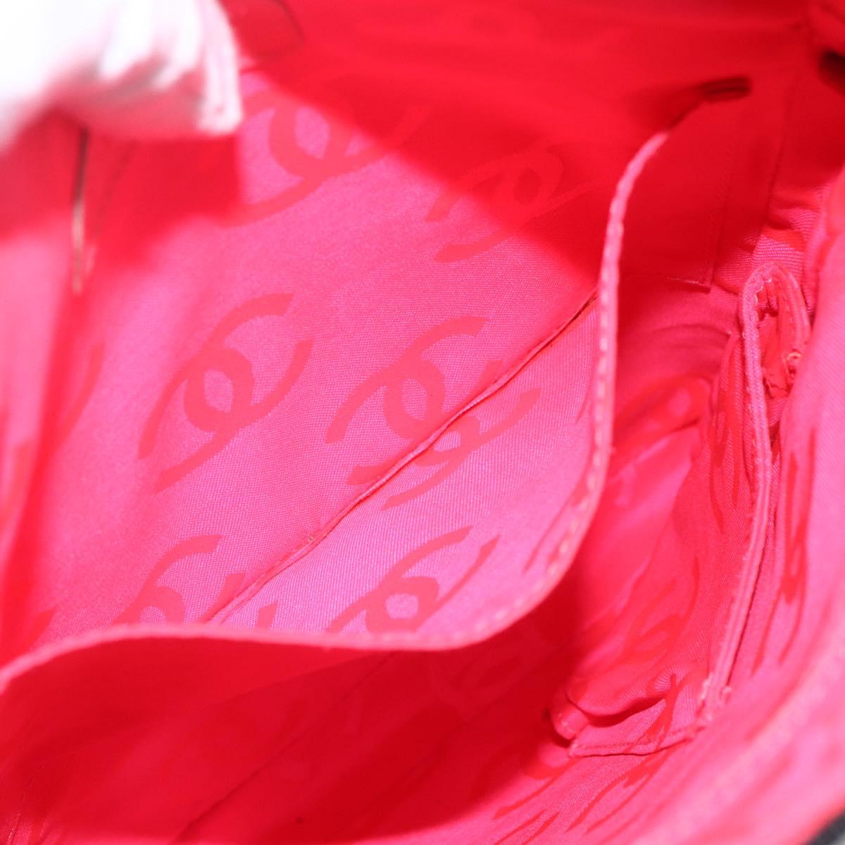 CHANEL Cambon Line Shoulder Bag Leather Silver Black CC Auth 157123SAV