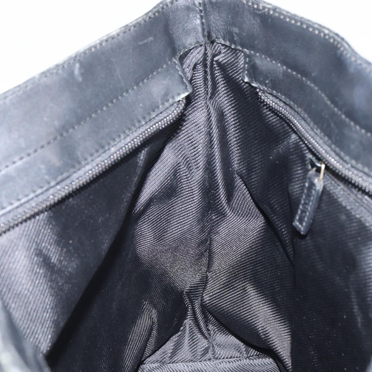 GUCCI GG Canvas Tote Bag Beige Gold Auth 157152