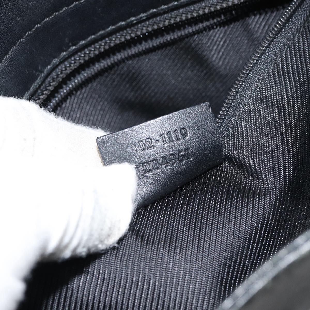 GUCCI GG Canvas Tote Bag Beige Gold Auth 157152