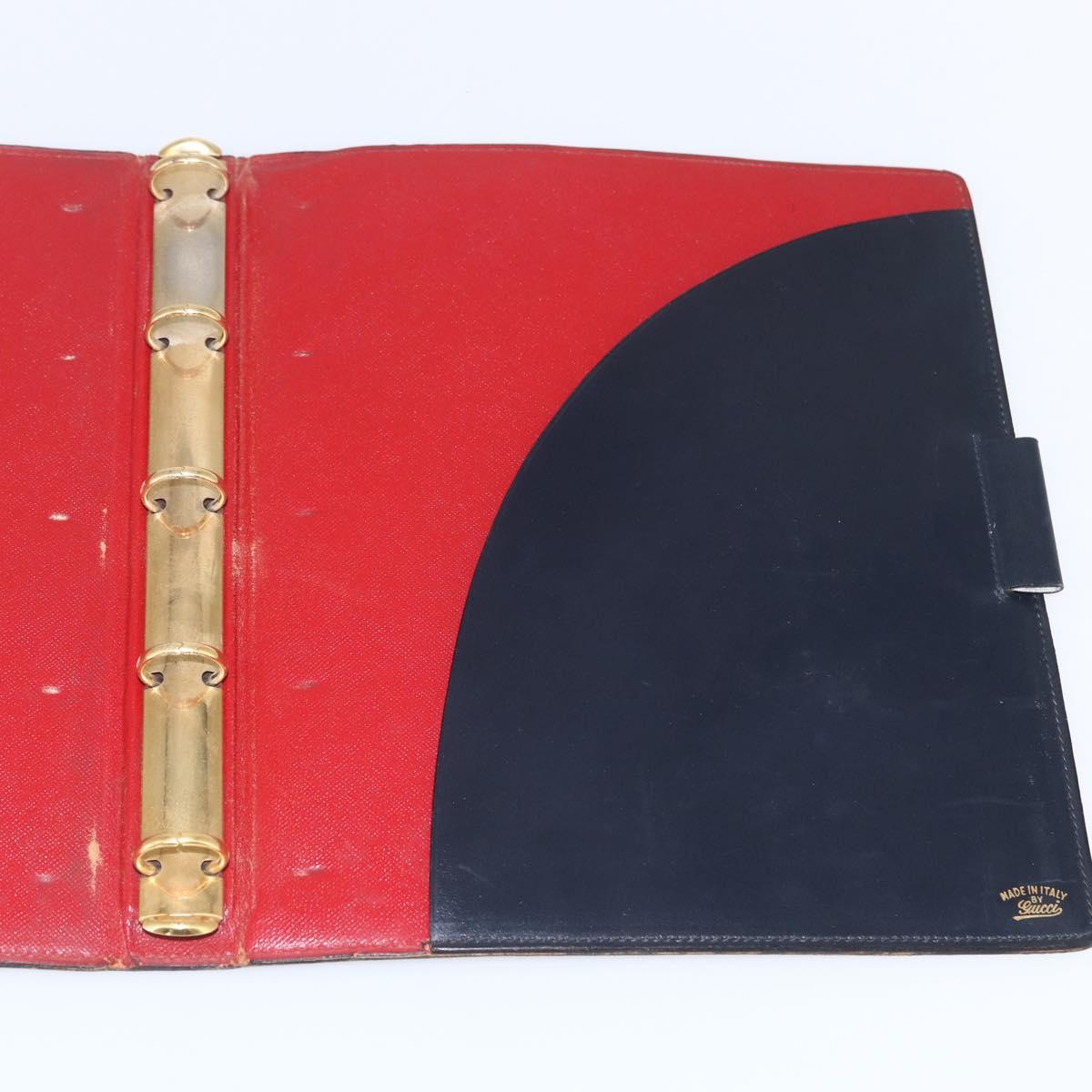 GUCCI GG Supreme Planner PVC Navy Auth 157155