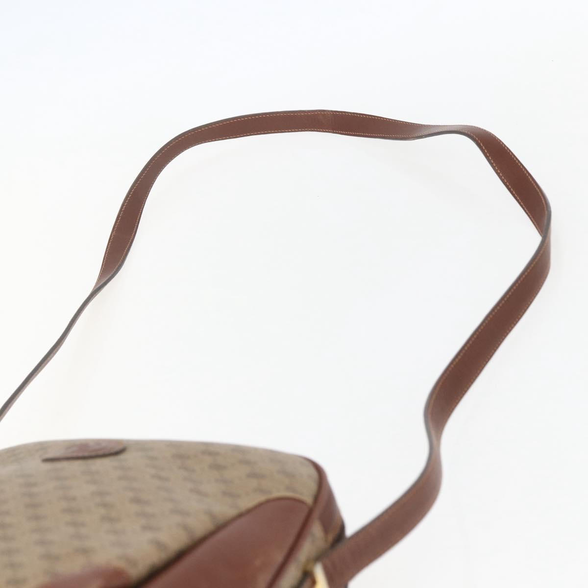 GUCCI Micro GG Supreme Shoulder Bag PVC Beige Gold 001 406 0790 Auth 157157