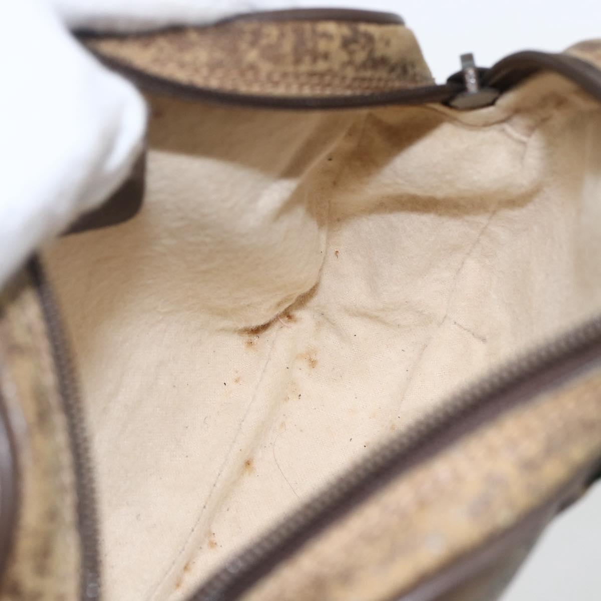 GUCCI GG Supreme Web Sherry Line Bag PVC Beige Red Green 89 02 066 Auth 157159