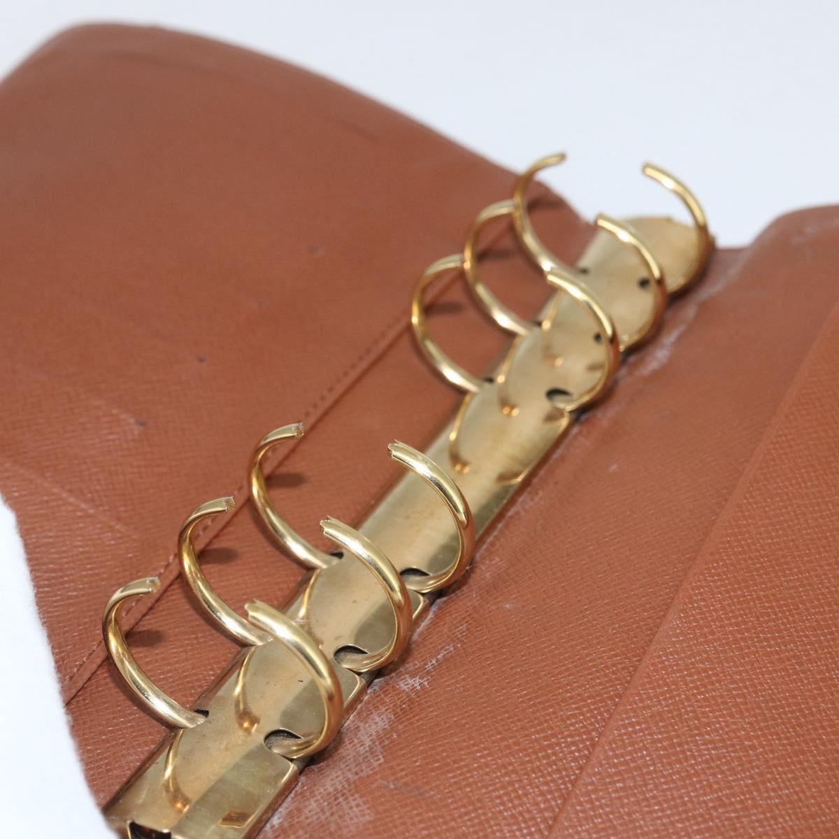 LOUIS VUITTON Monogram Agenda MM Day Planner Cover R20105 LV Auth 157164