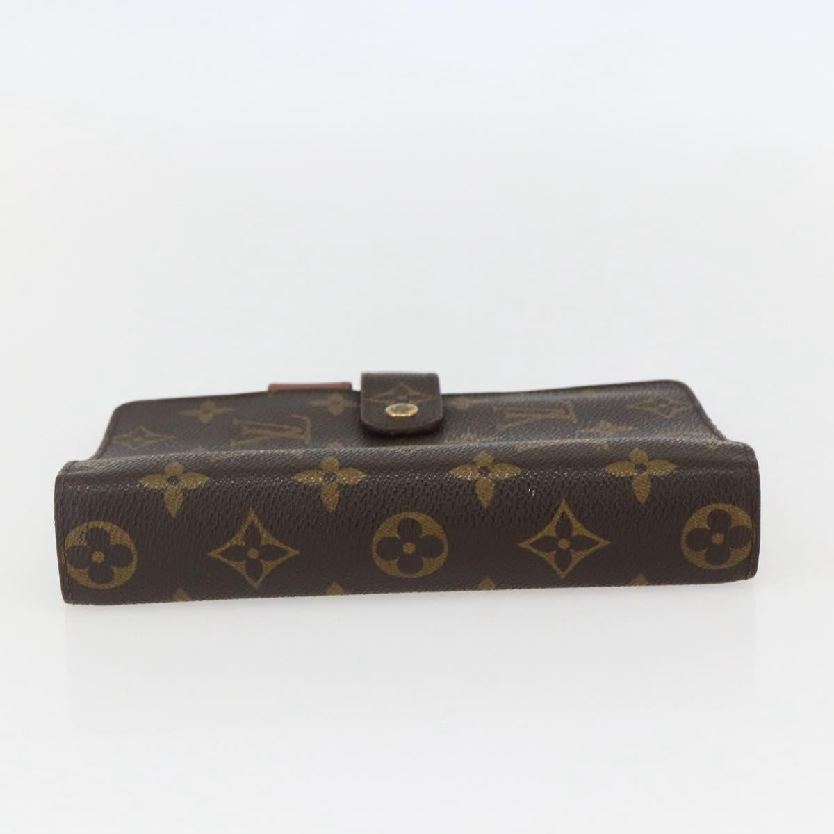 LOUIS VUITTON Monogram Agenda MM Day Planner Cover R20105 LV Auth 157164