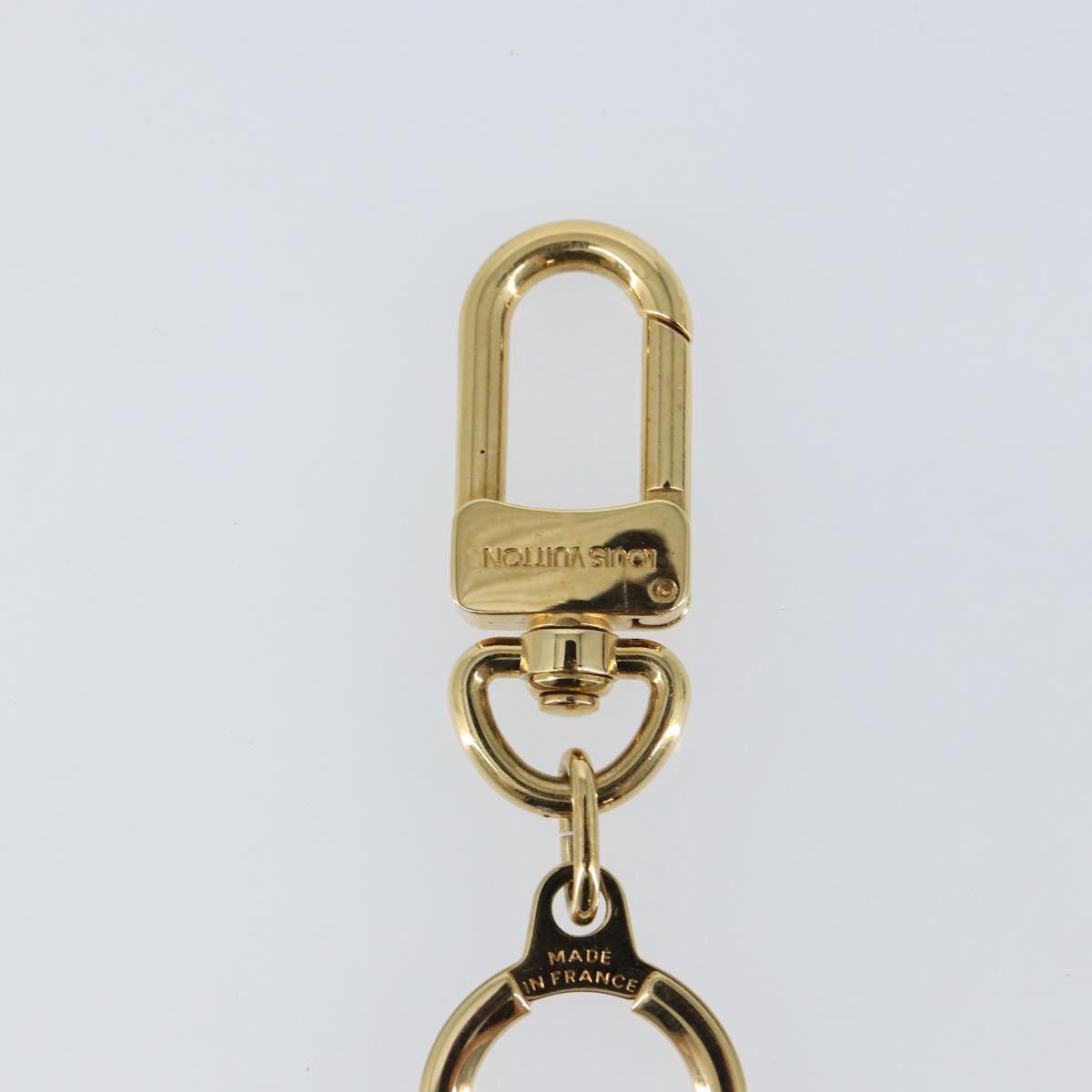 LOUIS VUITTON Anneau Cles Key Holder metal Gold Tone M62698 LV Auth 157165