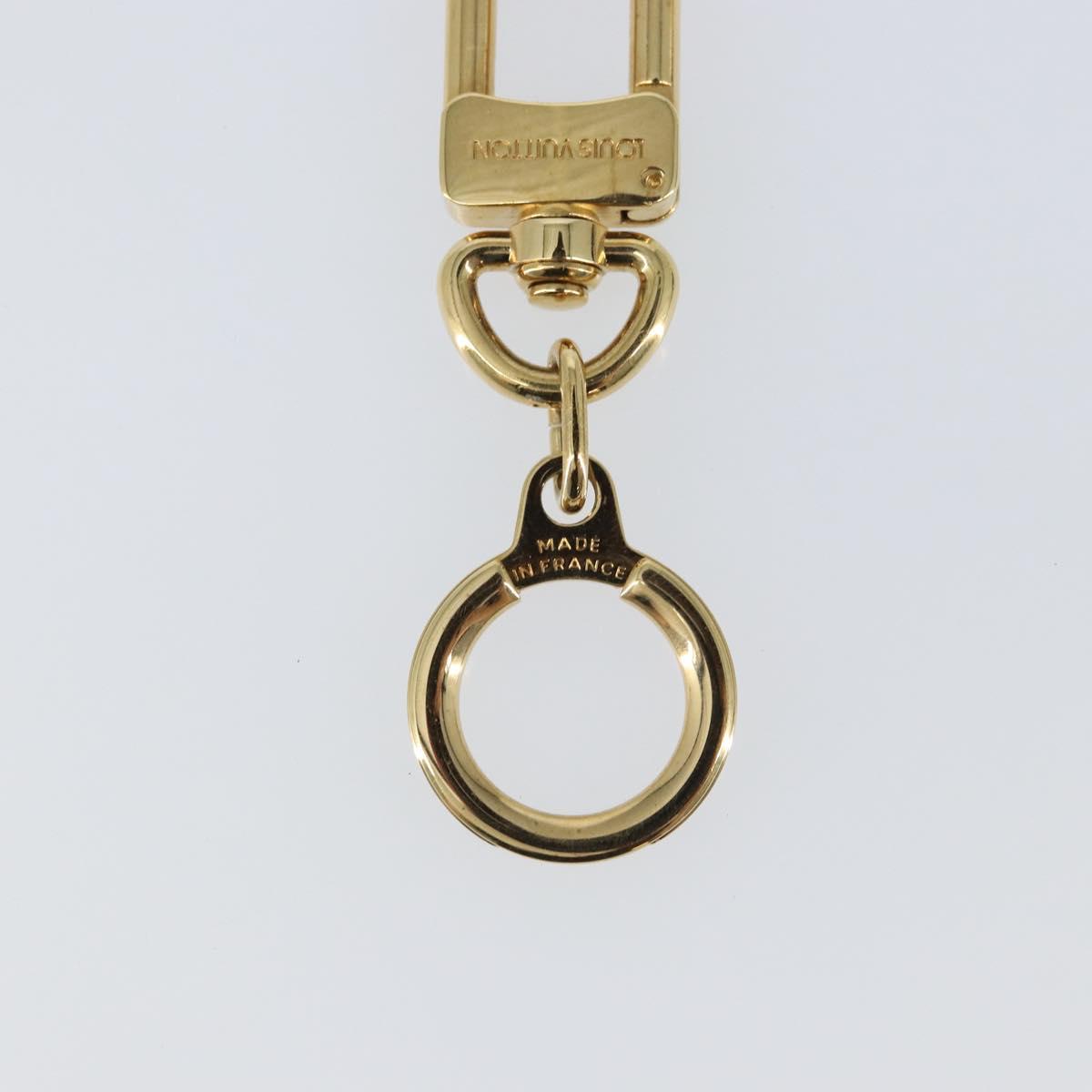 LOUIS VUITTON Anneau Cles Key Holder metal Gold Tone M62698 LV Auth 157165