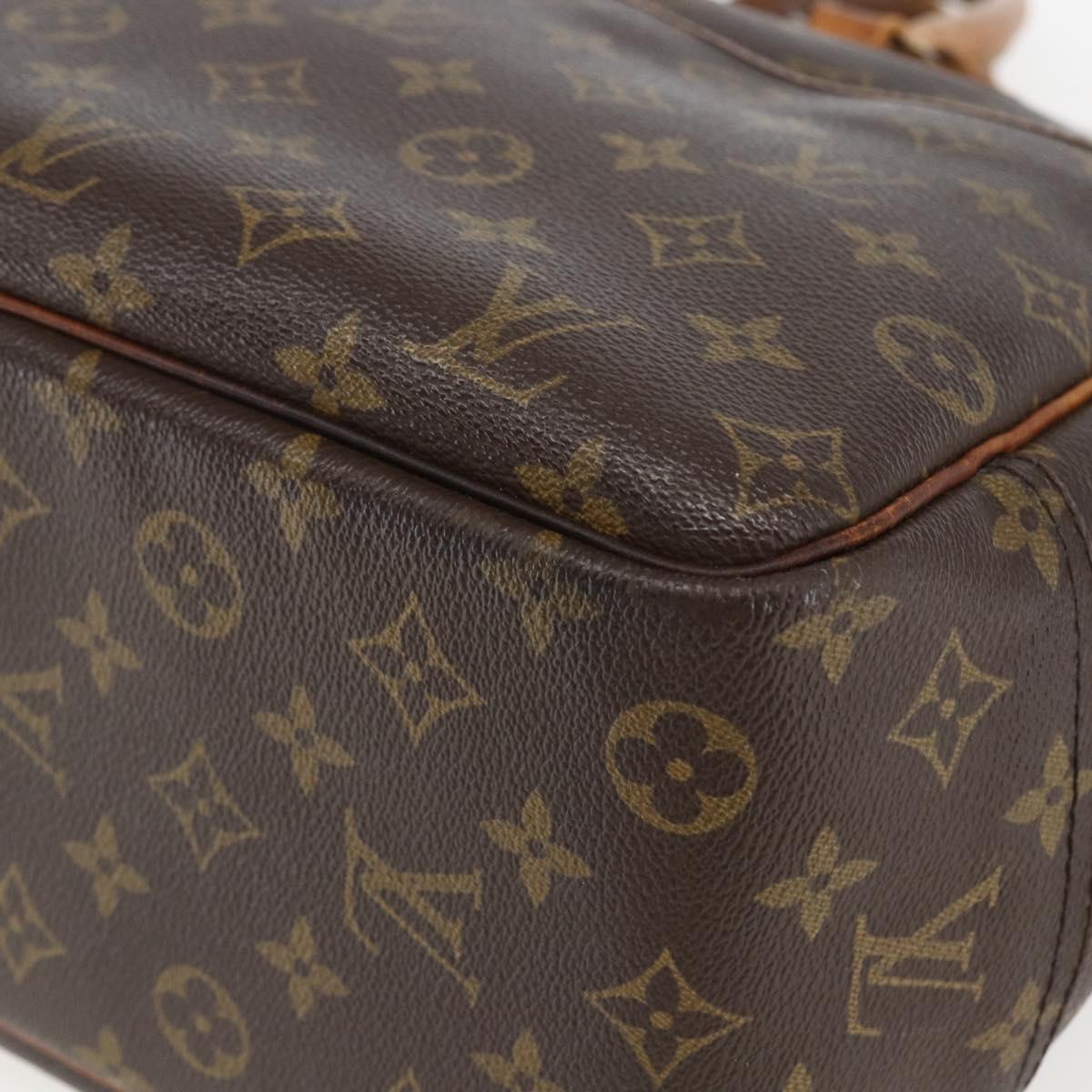 LOUIS VUITTON Monogram Deauville Hand Bag M47270 LV Auth 157173