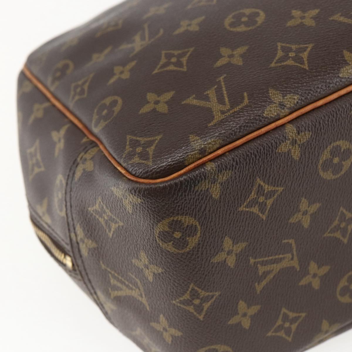 LOUIS VUITTON Monogram Deauville Hand Bag M47270 LV Auth 157173
