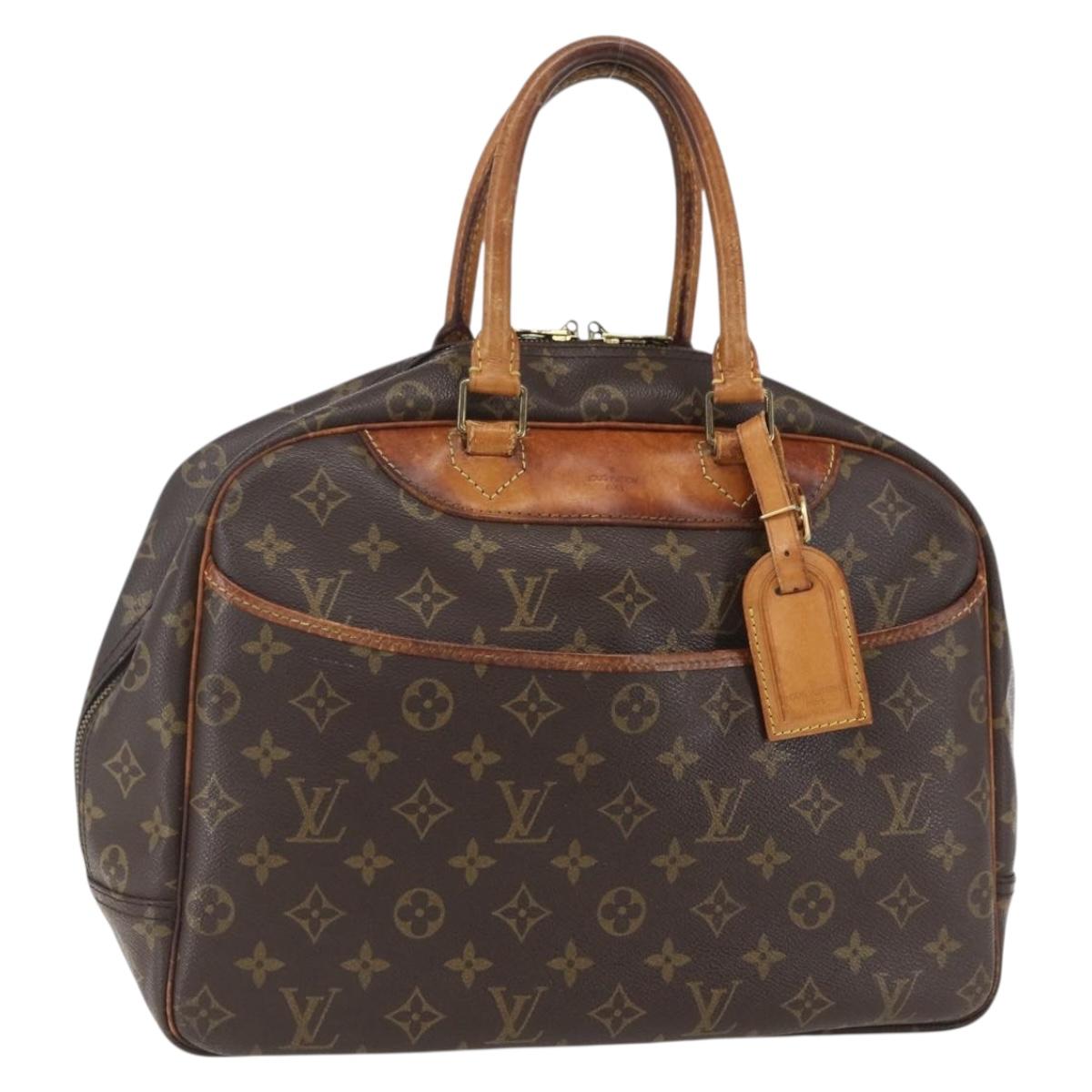 LOUIS VUITTON Monogram Deauville Hand Bag M47270 LV Auth 157173