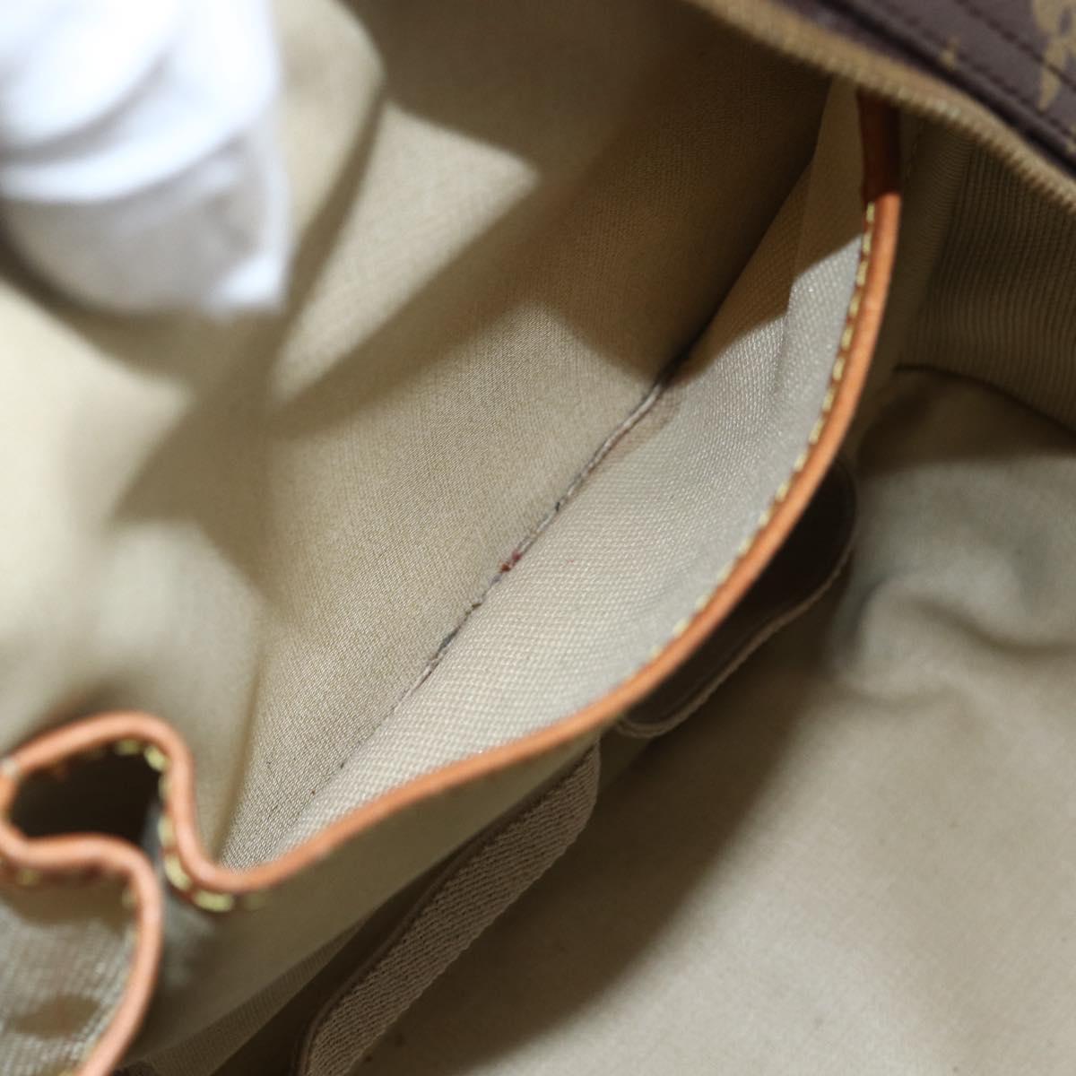 LOUIS VUITTON Monogram Deauville Hand Bag M47270 LV Auth 157173