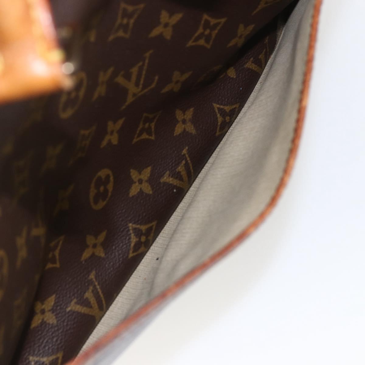 LOUIS VUITTON Monogram Deauville Hand Bag M47270 LV Auth 157173