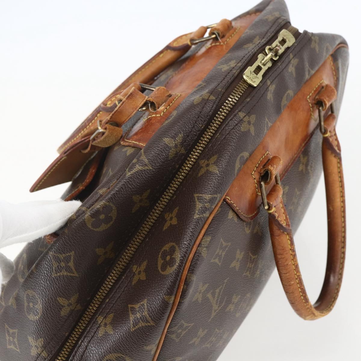 LOUIS VUITTON Monogram Deauville Hand Bag M47270 LV Auth 157173