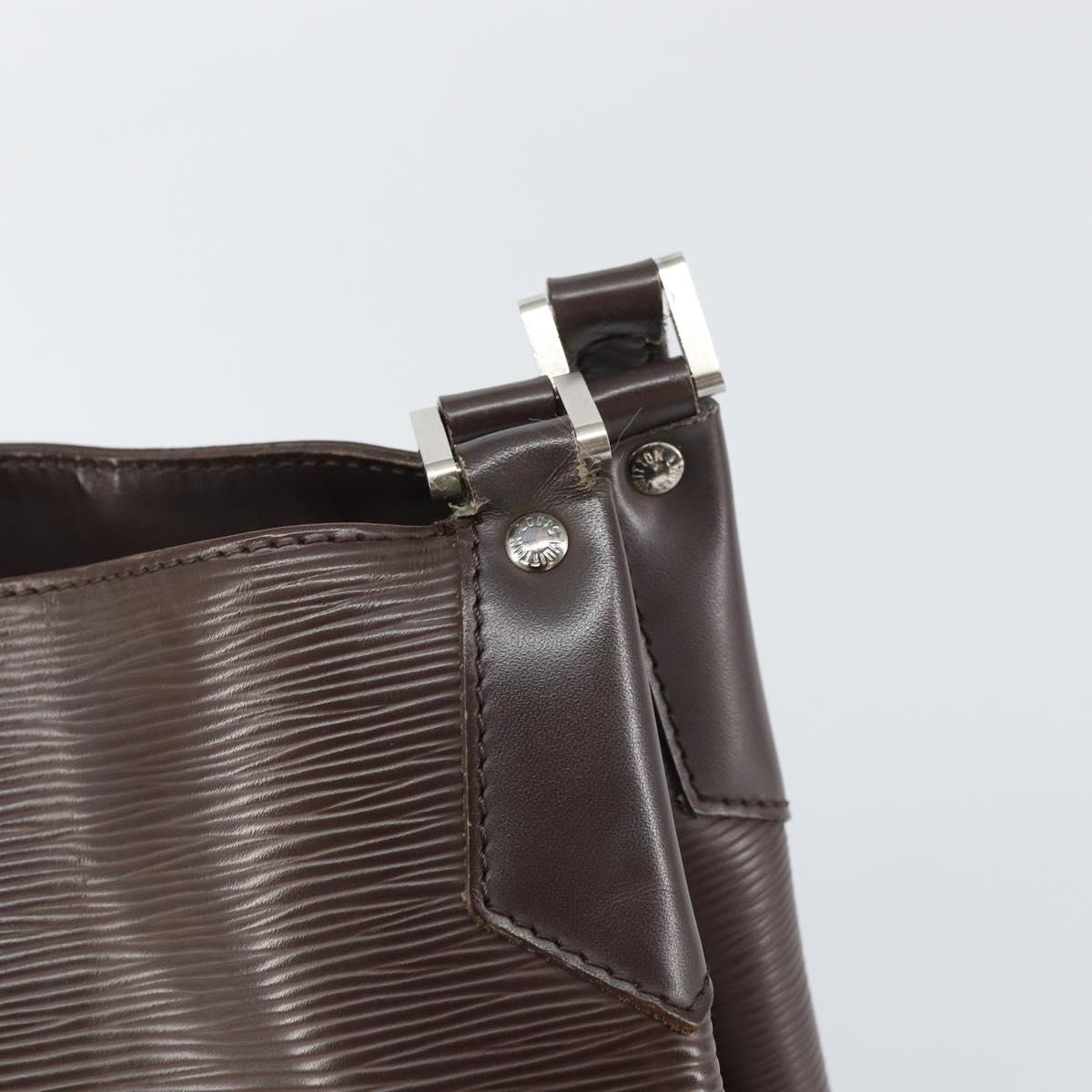 LOUIS VUITTON Epi Mandala MM Shoulder Bag Mocha M5889D LV Auth 157174