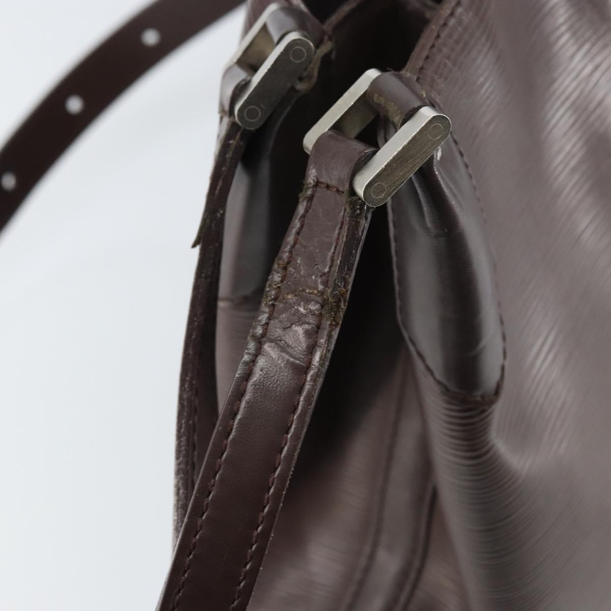 LOUIS VUITTON Epi Mandala MM Shoulder Bag Mocha M5889D LV Auth 157174