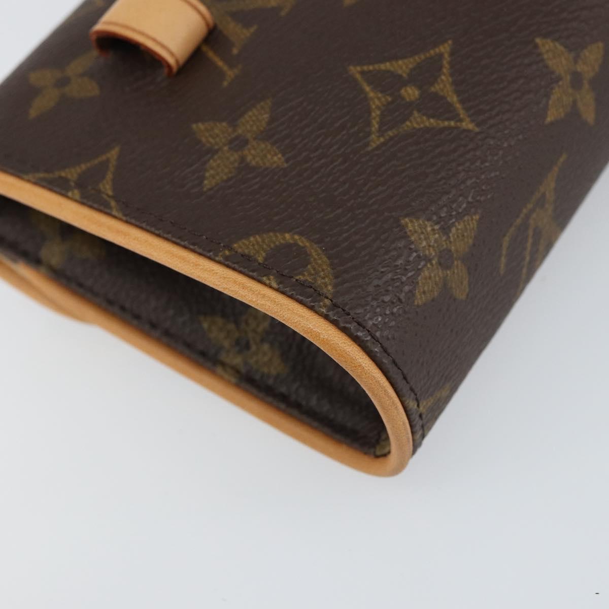 LOUIS VUITTON Monogram Pochette Florentine Waist bag M51855 LV Auth 157176