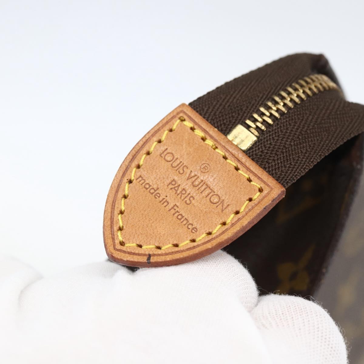 LOUIS VUITTON Monogram Poche Toilette 26 Pouch M47542 LV Auth 157179