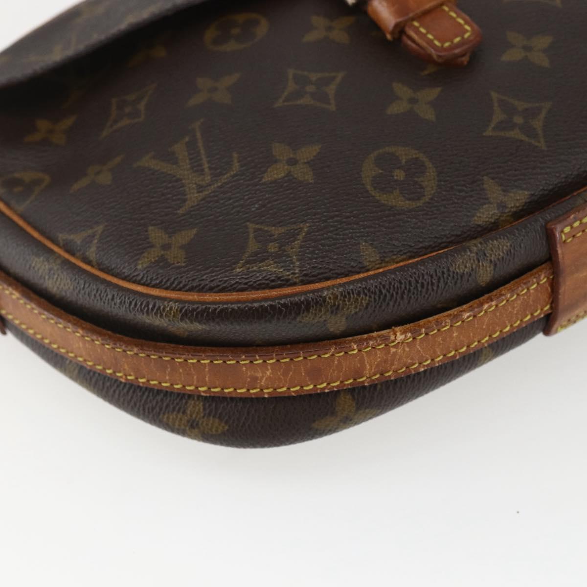 LOUIS VUITTON Monogram Jeune Fille MM Shoulder Bag M51226 LV Auth 157181