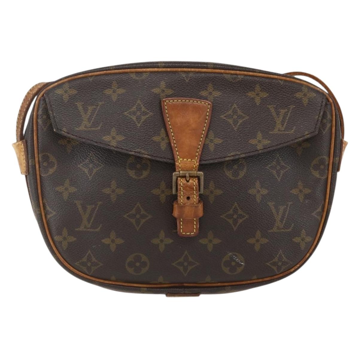 LOUIS VUITTON Monogram Jeune Fille MM Shoulder Bag M51226 LV Auth 157181