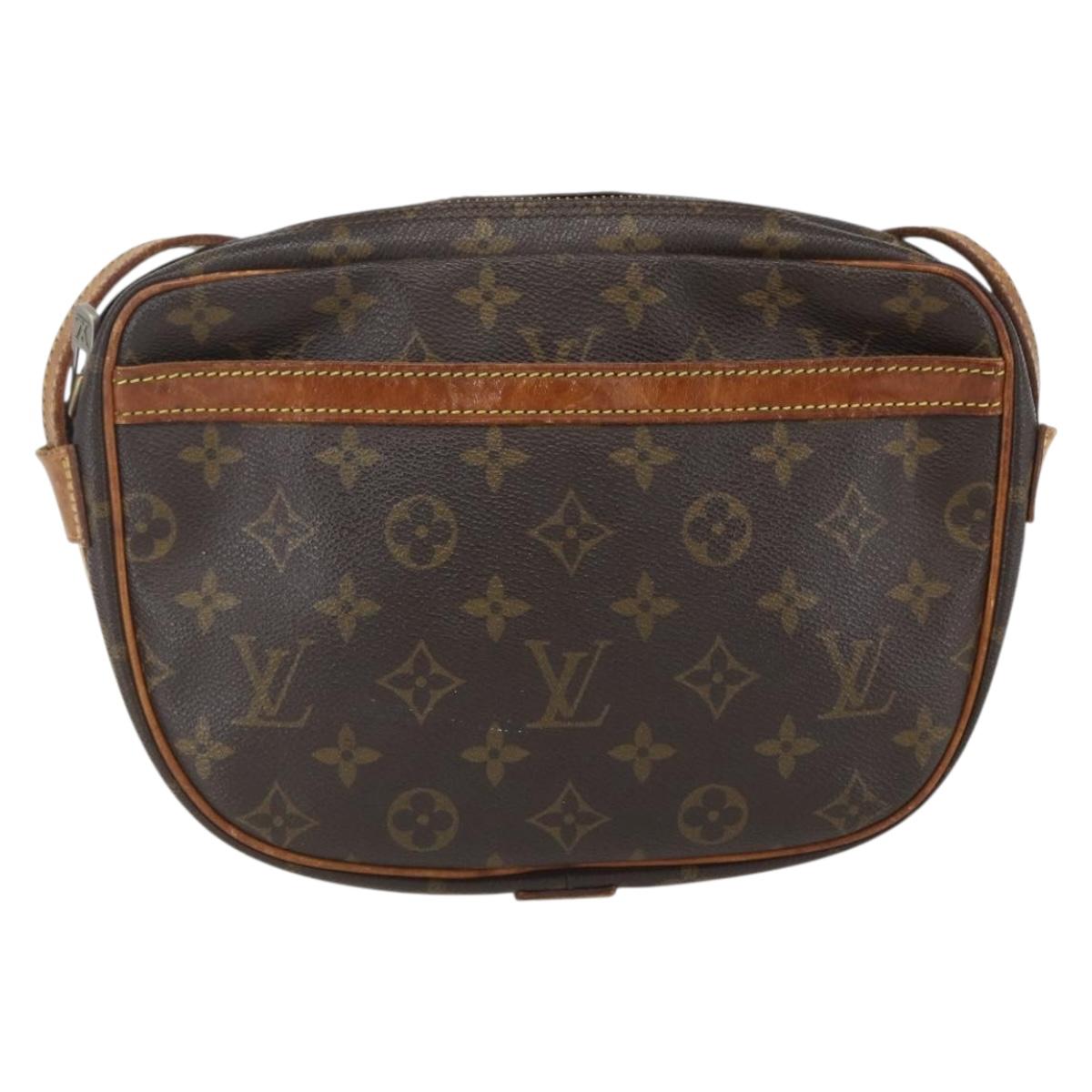 LOUIS VUITTON Monogram Jeune Fille MM Shoulder Bag M51226 LV Auth 157181