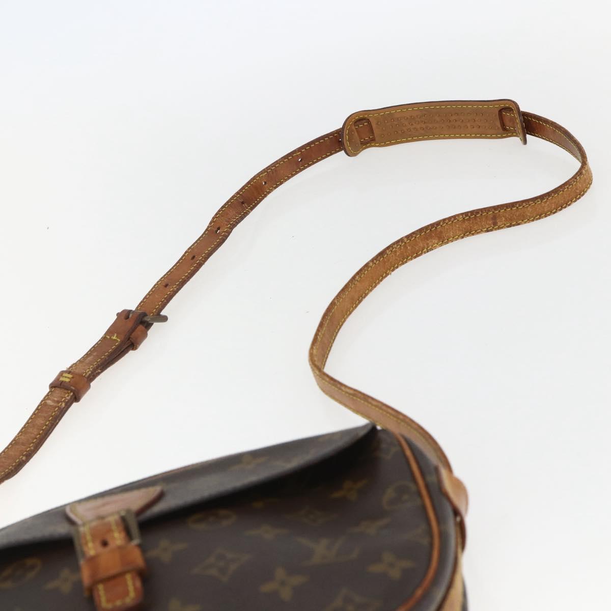 LOUIS VUITTON Monogram Jeune Fille MM Shoulder Bag M51226 LV Auth 157181