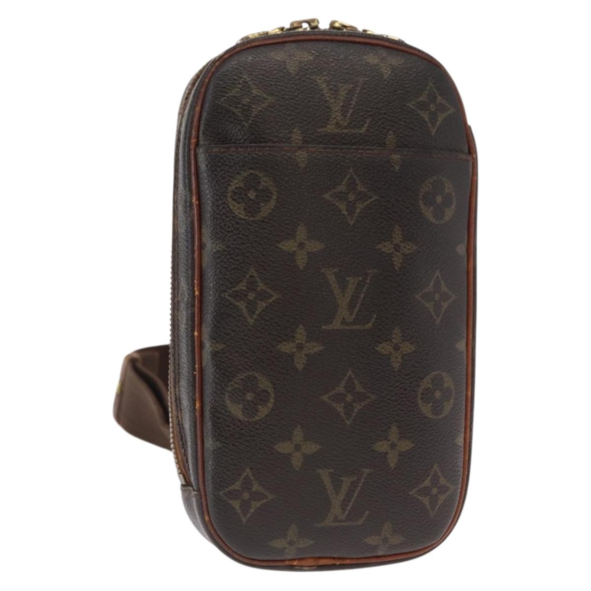 LOUIS VUITTON Monogram Pochette Gange Shoulder Bag M51870 LV Auth 157183