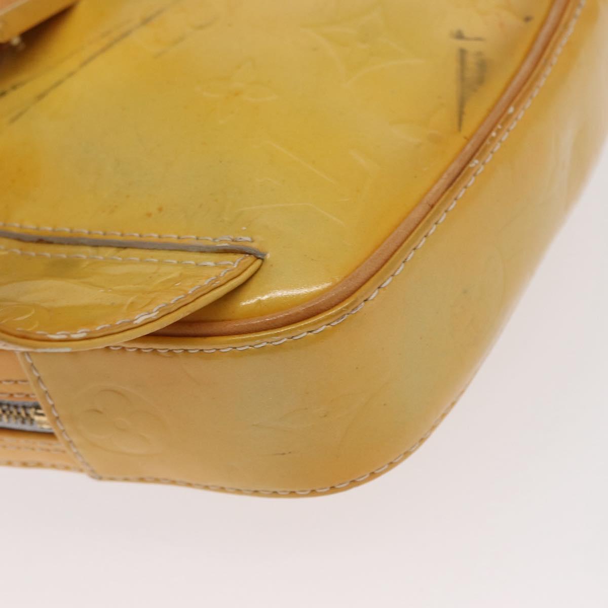 LOUIS VUITTON Monogram Vernis Fulton Waist bag Gris M91041 LV Auth 157185