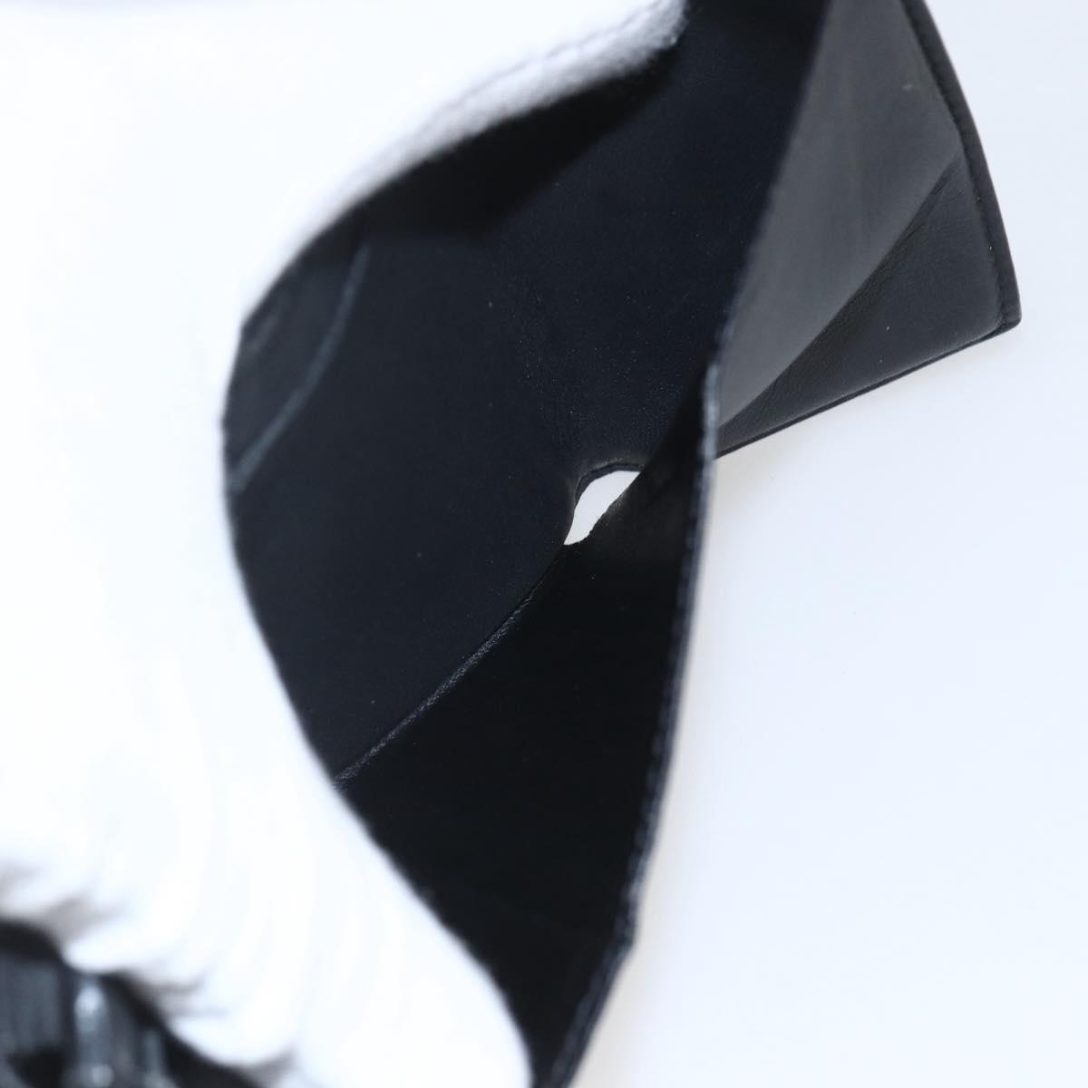 LOUIS VUITTON Monogram Eclipse Discovery Compact Wallet M67630 LV Auth 157193