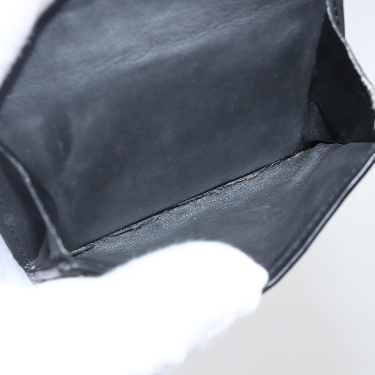 LOUIS VUITTON Monogram Eclipse Discovery Compact Wallet M67630 LV Auth 157193