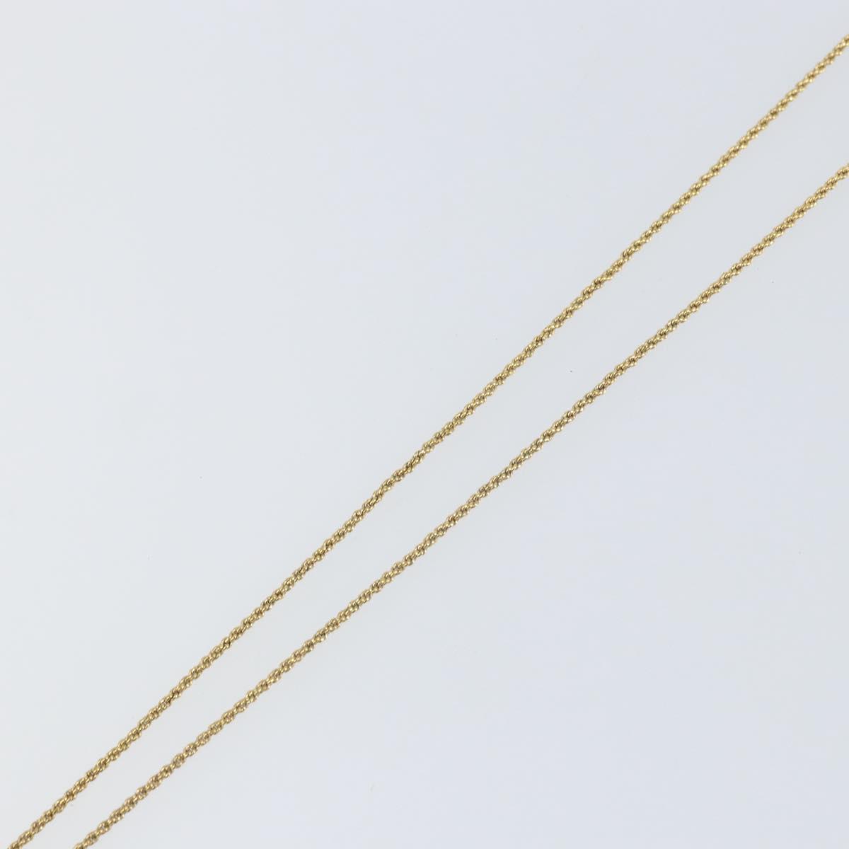 Christian Dior Necklace metal Gold Tone Auth 157194V