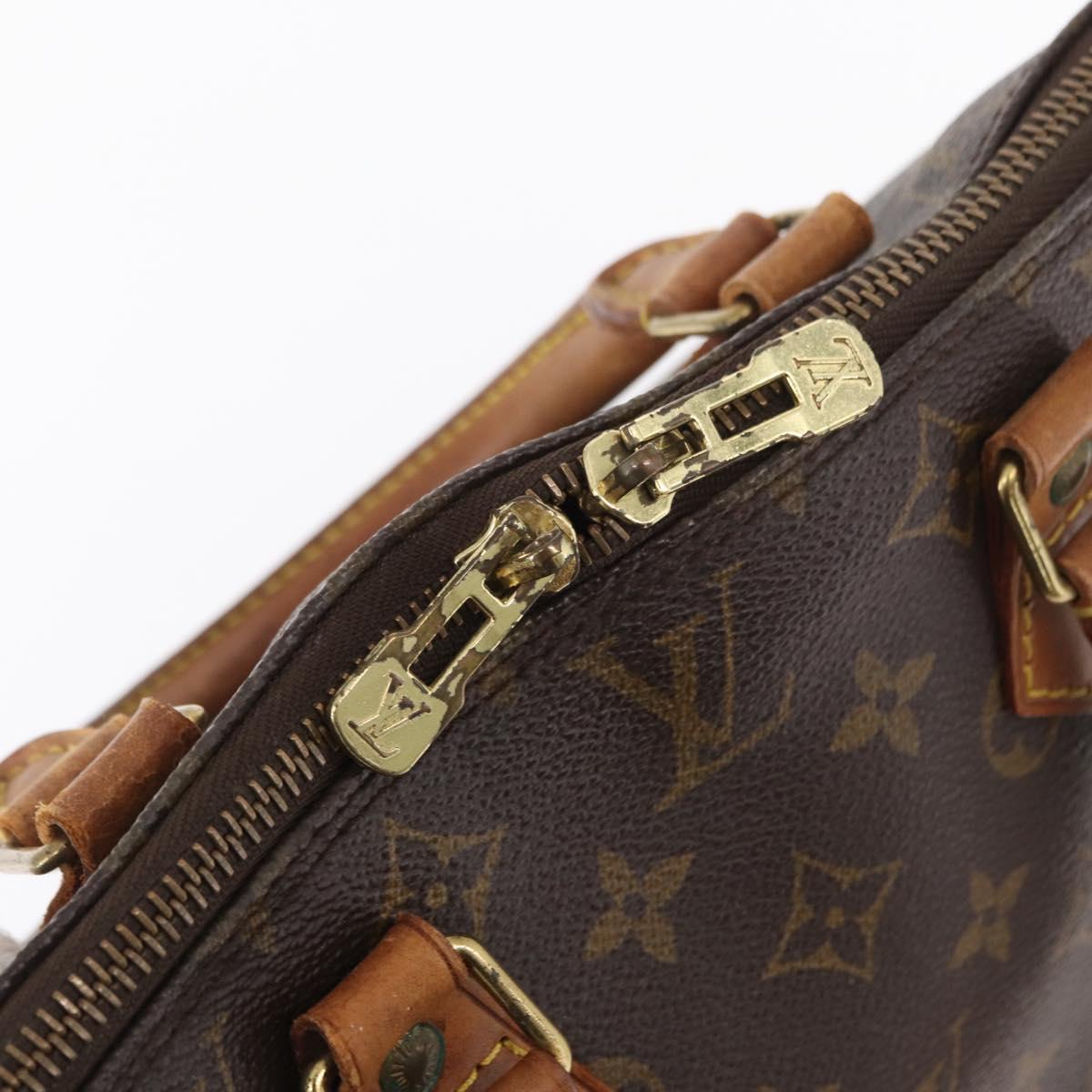 LOUIS VUITTON Monogram Alma Hand Bag M51130 LV Auth 157213