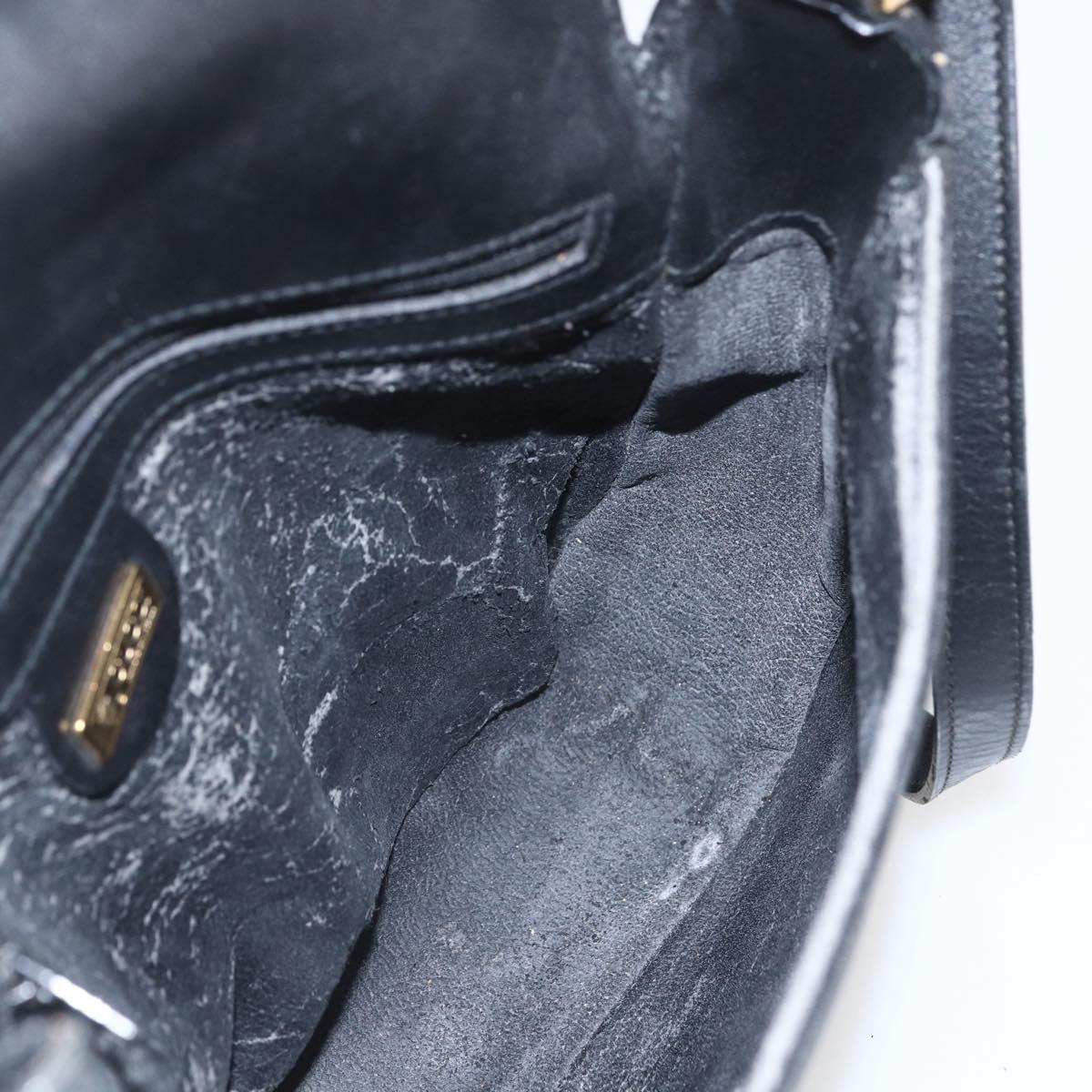 GUCCI Micro GG Supreme Web Sherry Line Bag PVC Black 001 115 0914 Auth 157221