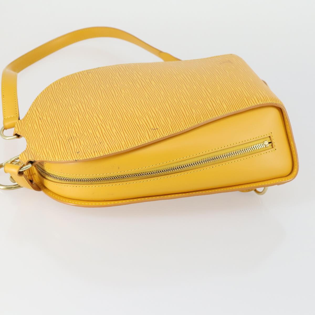 LOUIS VUITTON Epi Mabillon Backpack Yellow M52239 LV Auth 157244