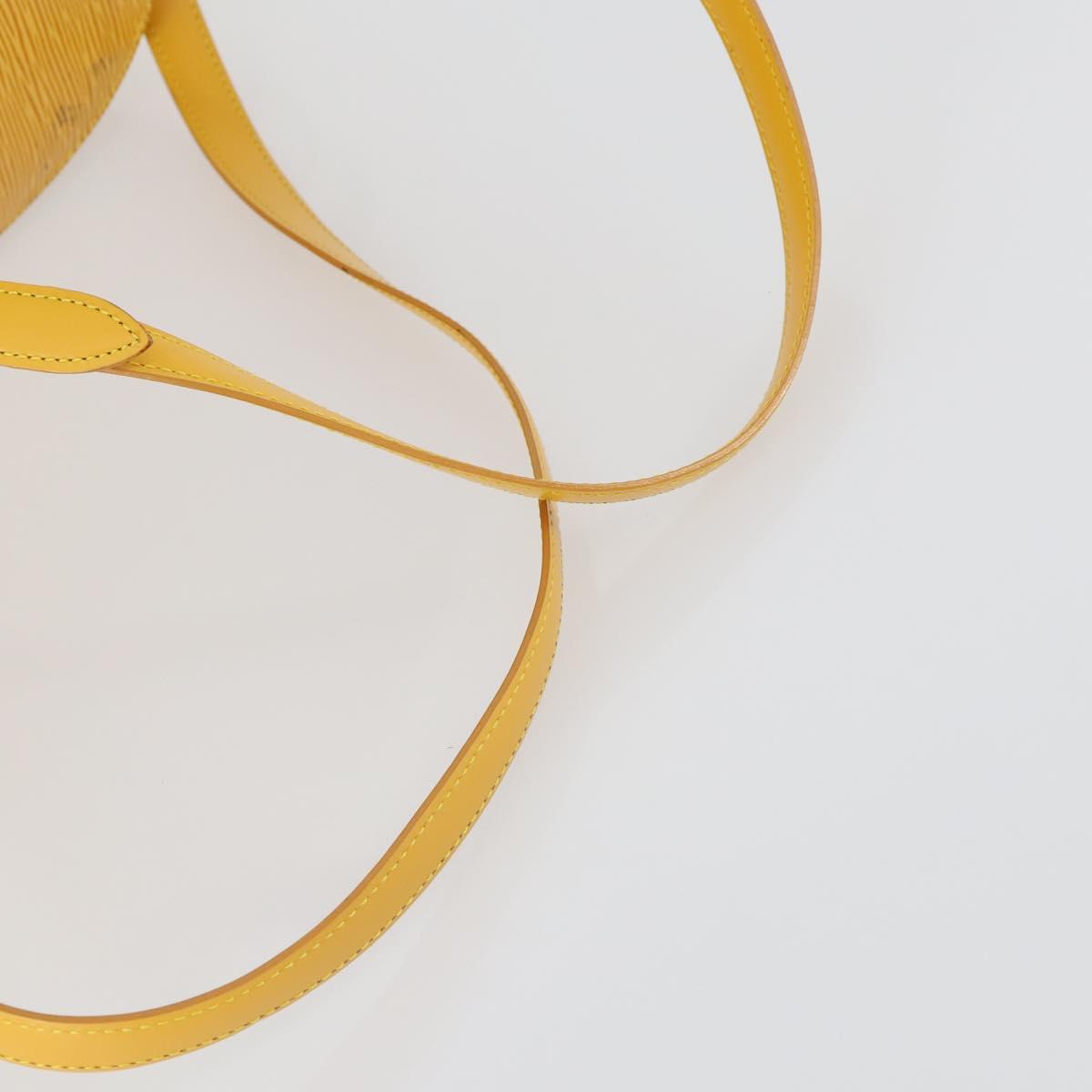 LOUIS VUITTON Epi Mabillon Backpack Yellow M52239 LV Auth 157244
