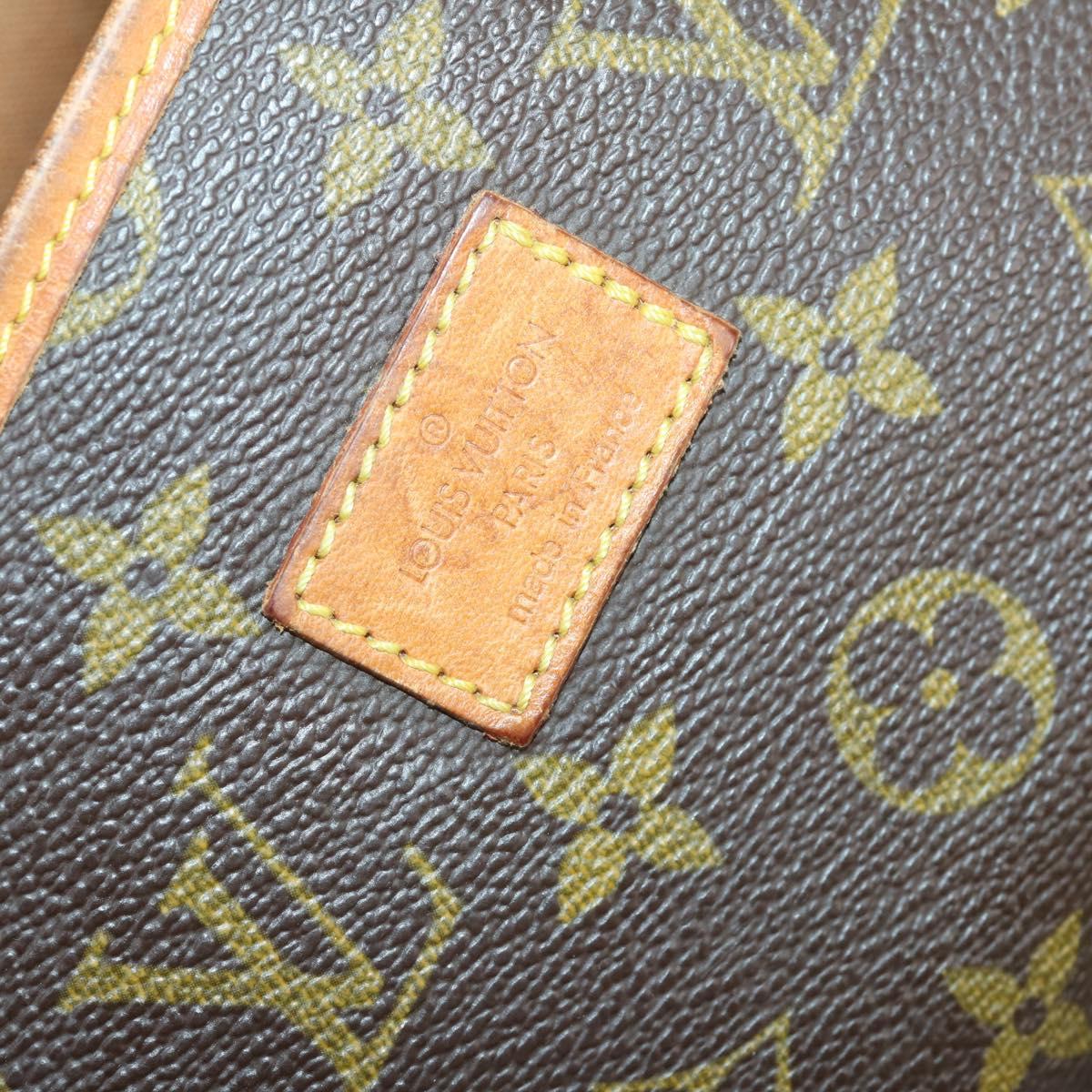 LOUIS VUITTON Monogram Saumur 35 Shoulder Bag M42254 LV Auth 157246