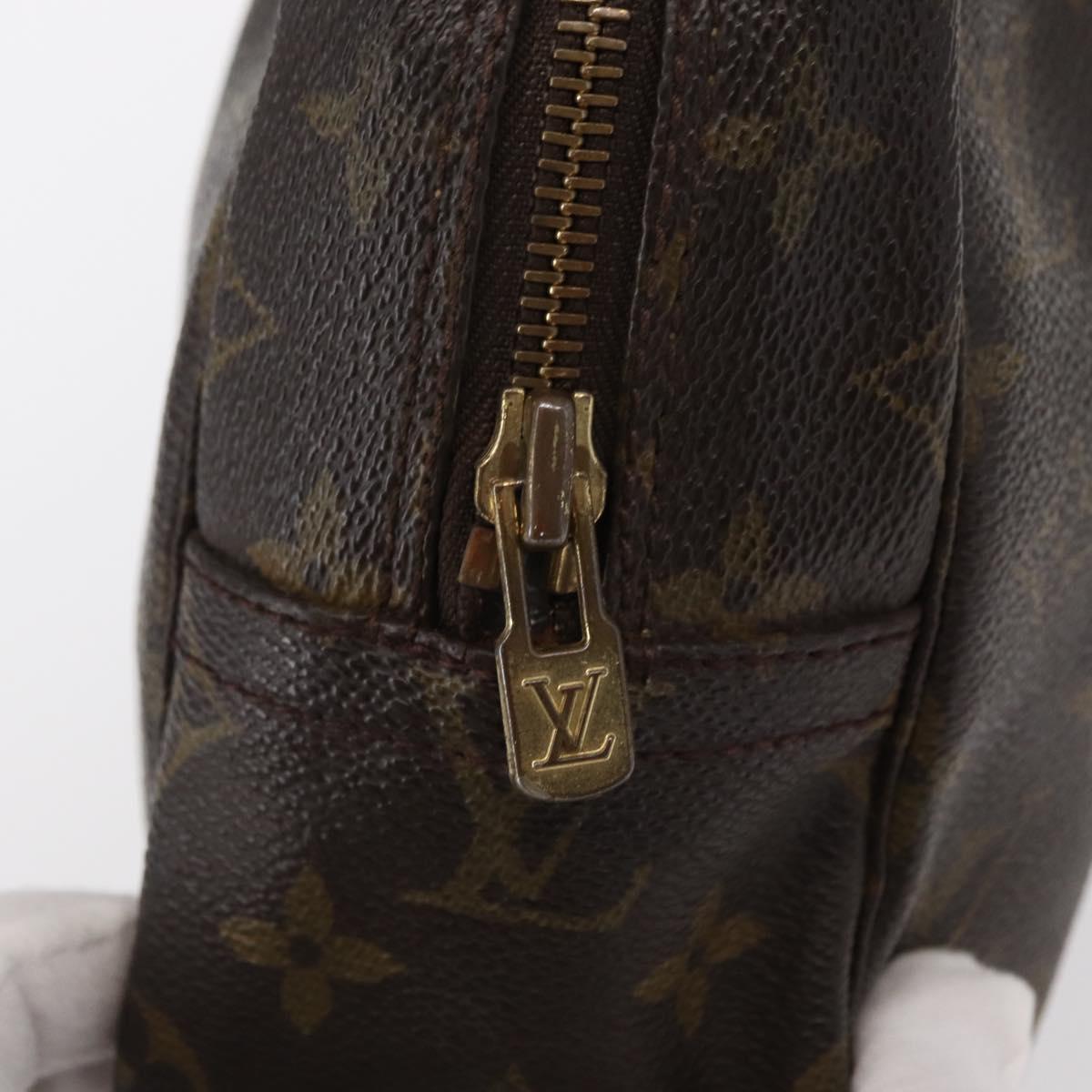 LOUIS VUITTON Monogram Trousse Toilette 28 Clutch Bag M47522 LV Auth 157256