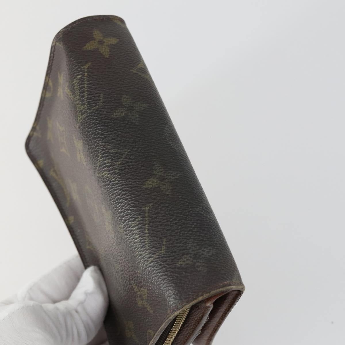 LOUIS VUITTON Monogram Wallet 3 Set LV Auth 157292