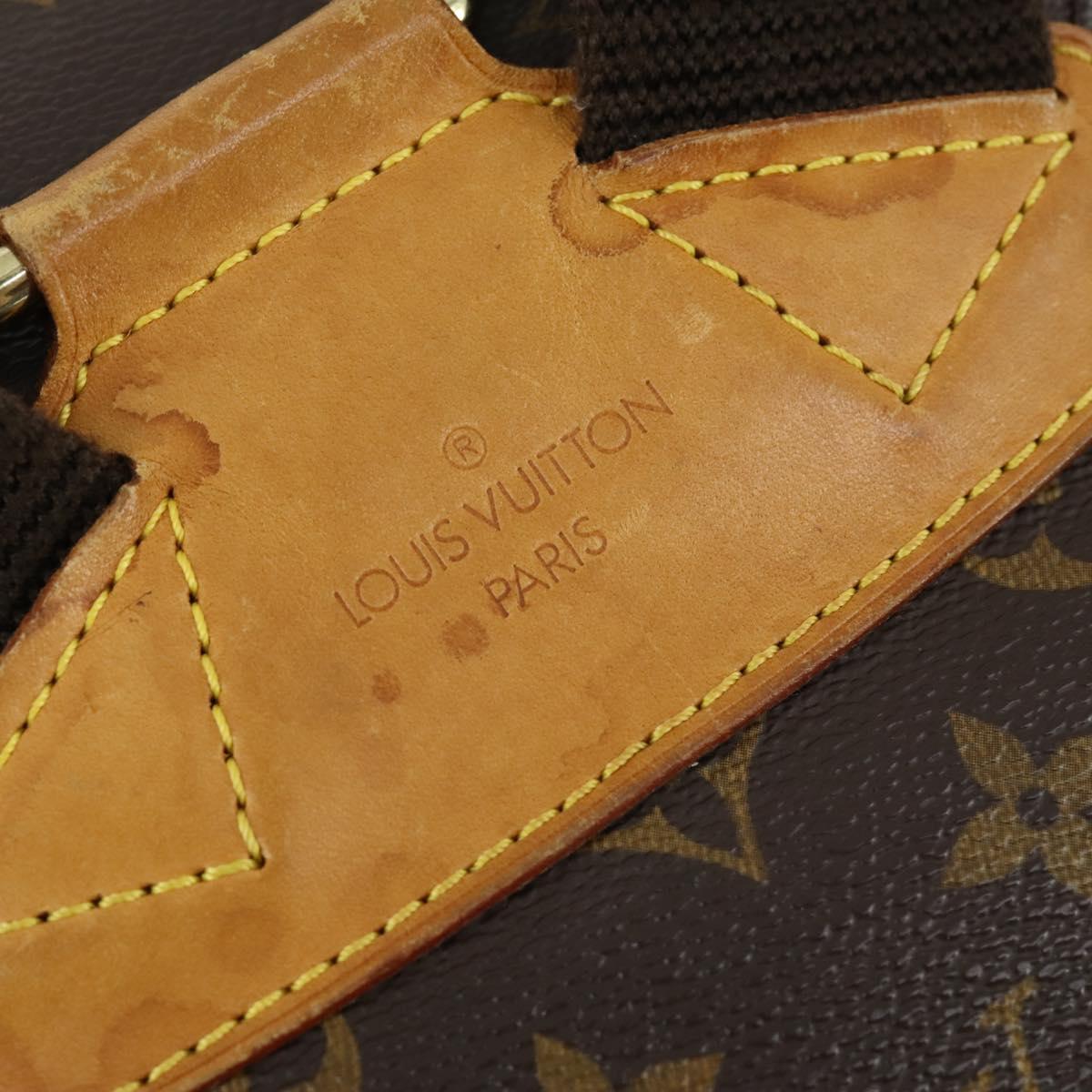 LOUIS VUITTON Monogram Montsouris GM Backpack M51135 LV Auth 157301