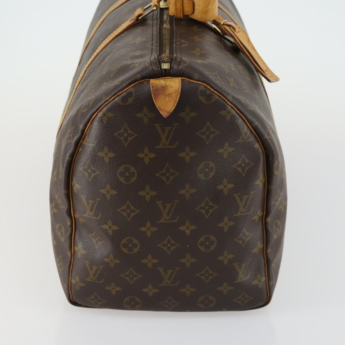 LOUIS VUITTON Monogram Keepall 50 Boston Bag M41426 LV Auth 157303