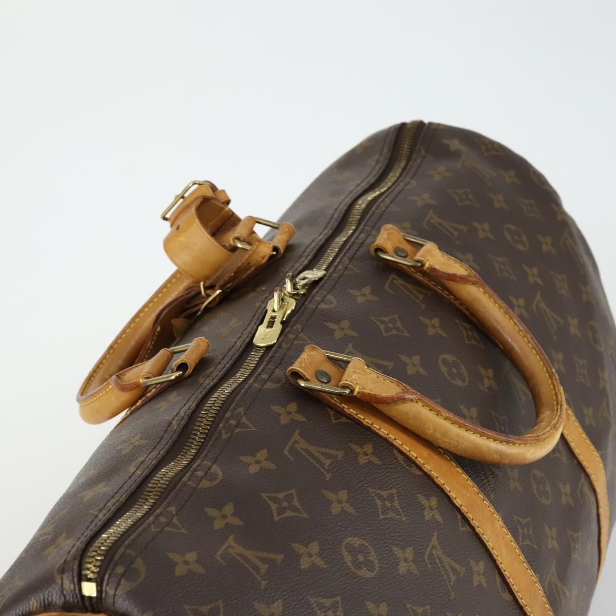 LOUIS VUITTON Monogram Keepall 50 Boston Bag M41426 LV Auth 157303