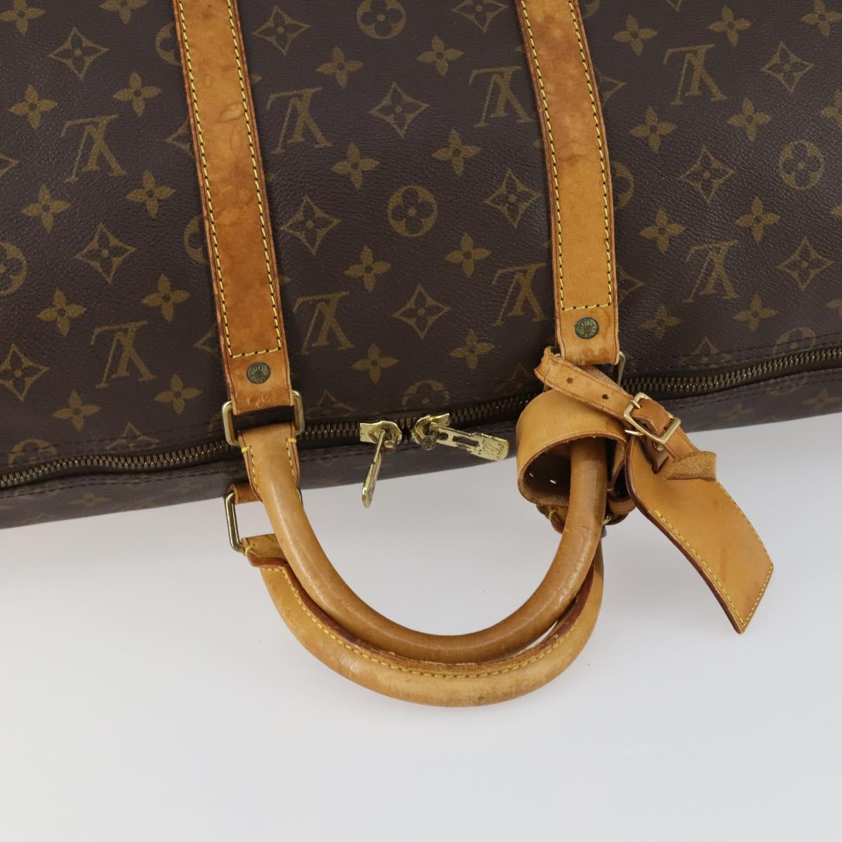 LOUIS VUITTON Monogram Keepall 50 Boston Bag M41426 LV Auth 157303