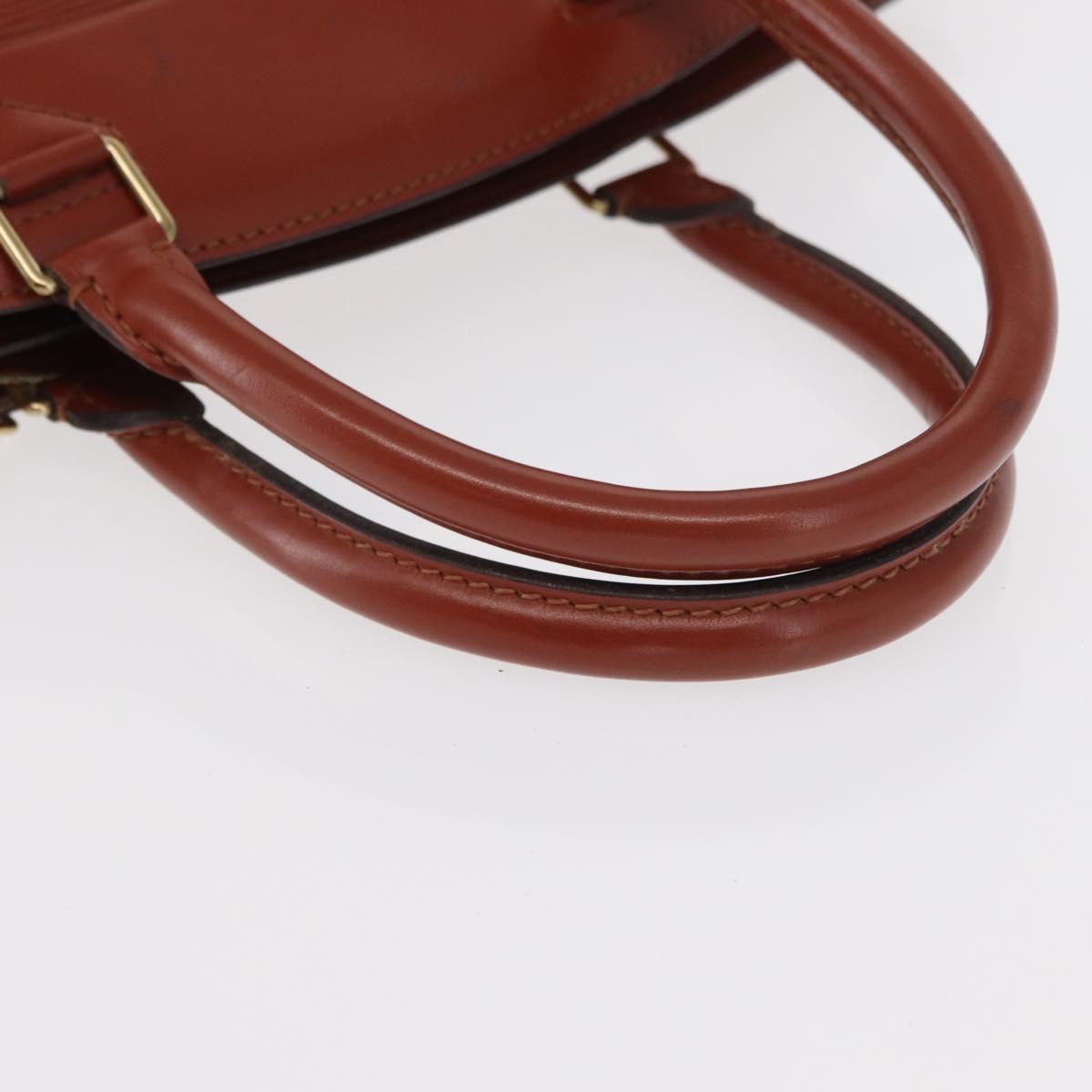 LOUIS VUITTON Epi Riviera Hand Bag Brown M48183 LV Auth 157305