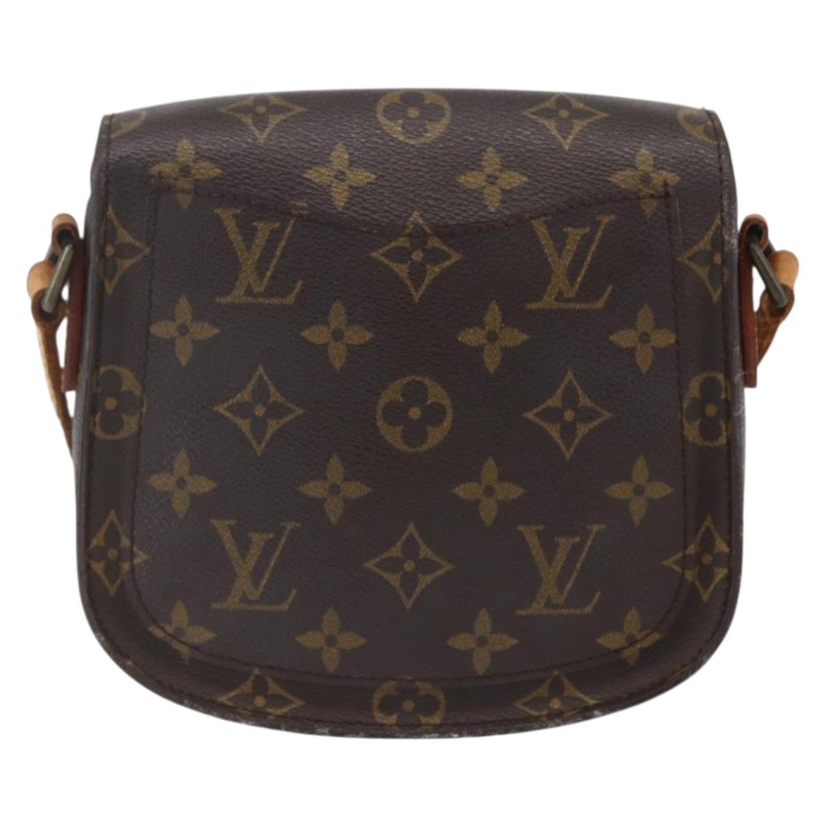 LOUIS VUITTON Monogram Saint Cloud PM Shoulder Bag M51244 LV Auth 157323