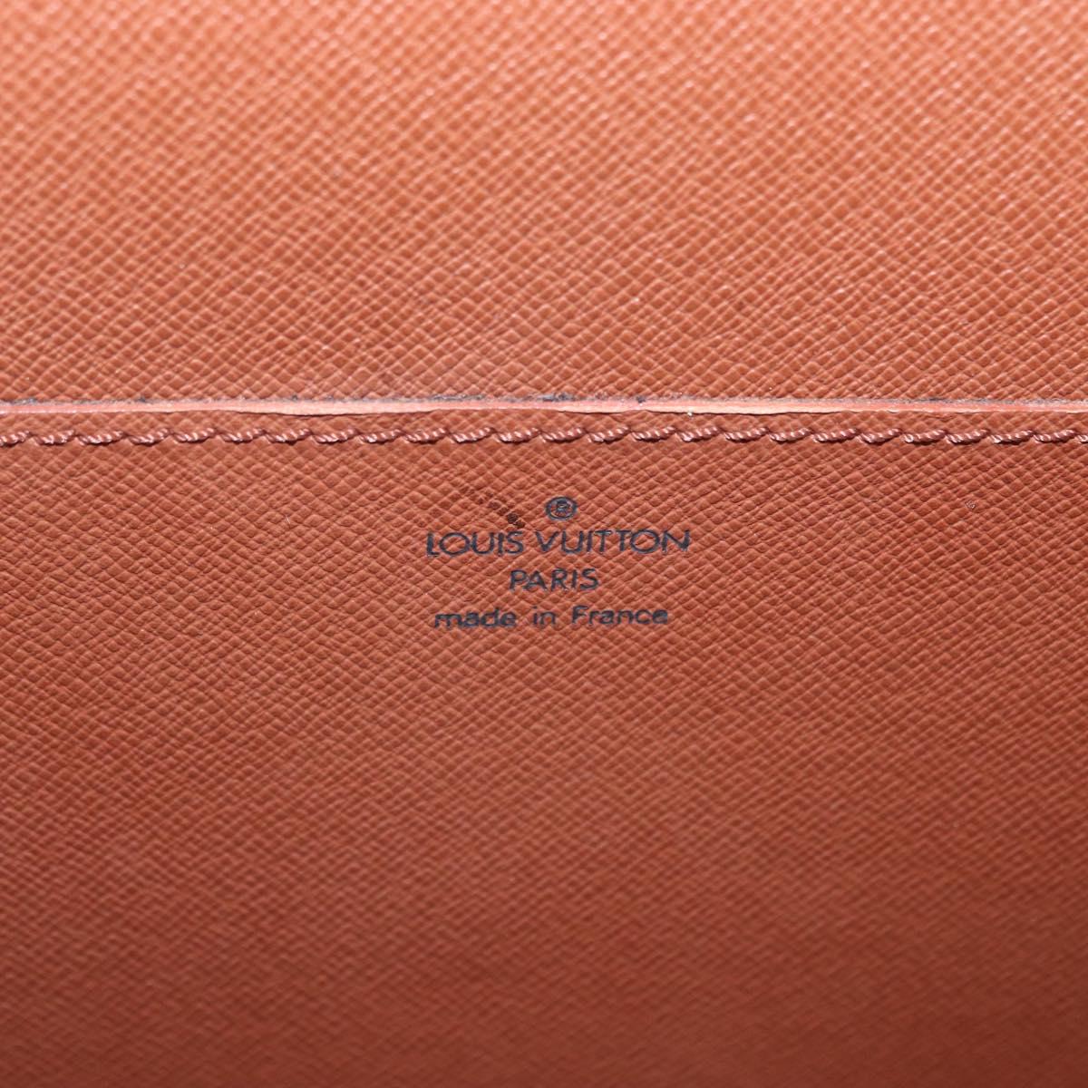 LOUIS VUITTON Monogram Porte Documents Bandouliere Bag M53338 LV Auth 157333