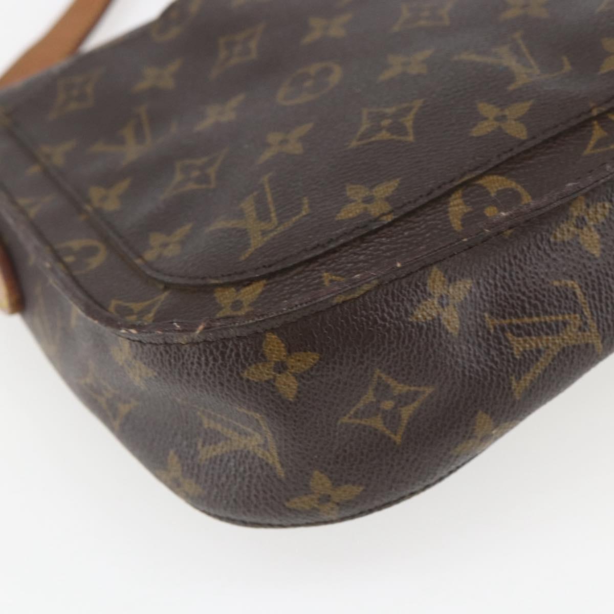 LOUIS VUITTON Monogram Saint Cloud GM Shoulder Bag M51242 LV Auth 157348