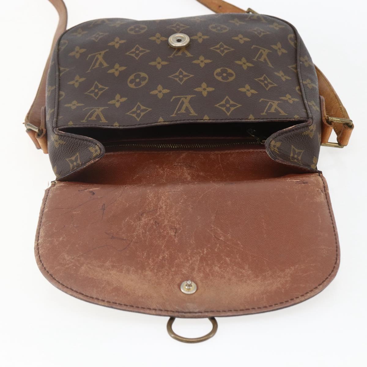 LOUIS VUITTON Monogram Saint Cloud GM Shoulder Bag M51242 LV Auth 157348