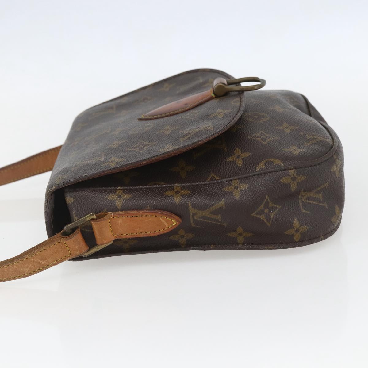 LOUIS VUITTON Monogram Saint Cloud GM Shoulder Bag M51242 LV Auth 157348