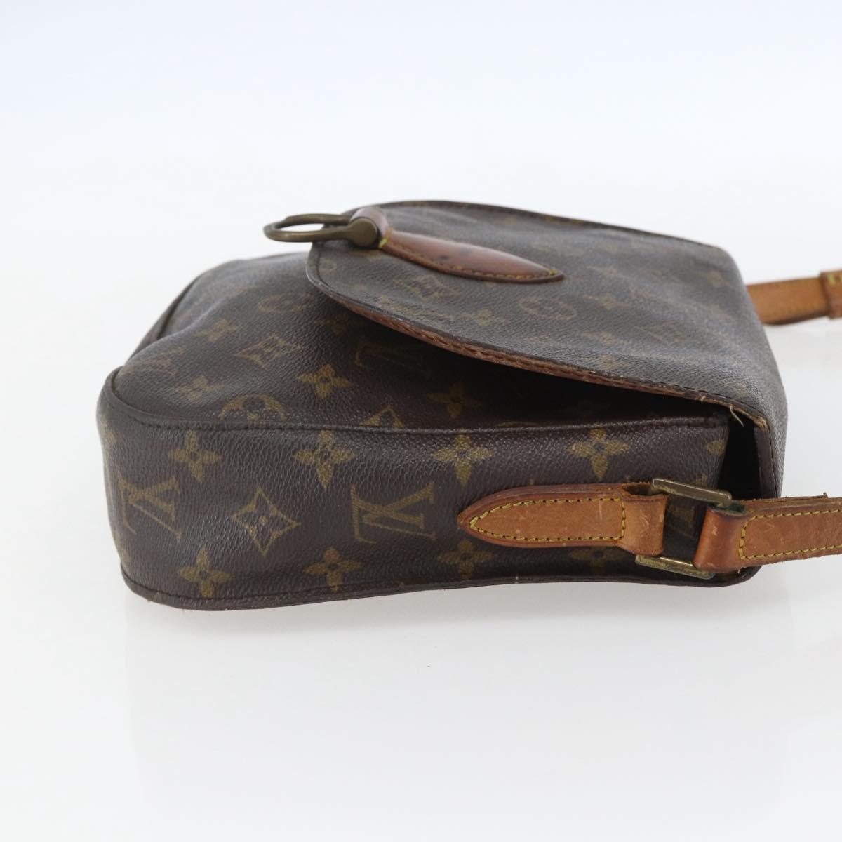 LOUIS VUITTON Monogram Saint Cloud GM Shoulder Bag M51242 LV Auth 157348