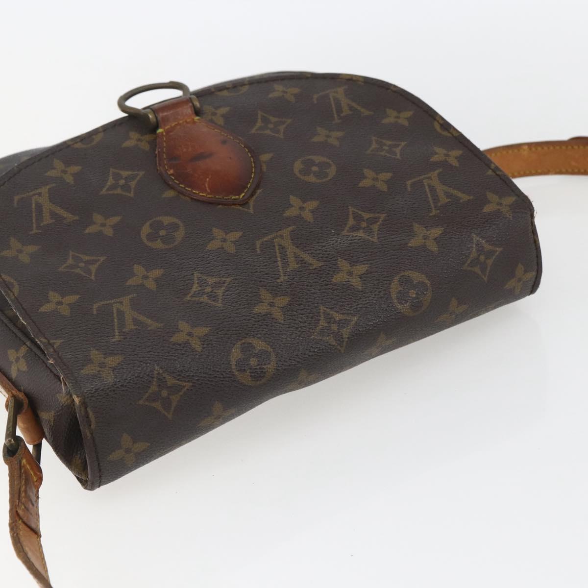 LOUIS VUITTON Monogram Saint Cloud GM Shoulder Bag M51242 LV Auth 157348